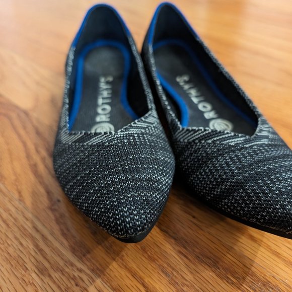 Rothy's The Point Granite Heather Size 5 - Picture 3 of 8